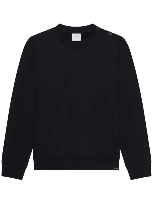 Sweat en jersey à boutonnière - Courrèges - Modalova