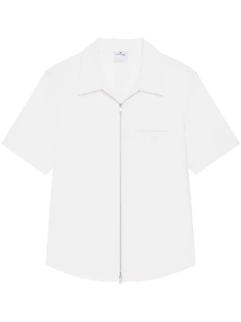 Courrèges camisa de popelina