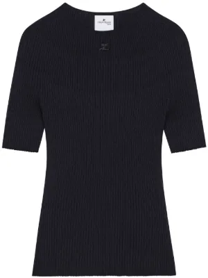 Courrèges リブ セーター | ホワイト | FARFETCH JP