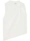 Courrèges twist tank top - White