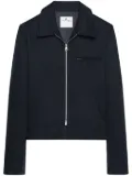 Courrèges zip-up jacket - Blue