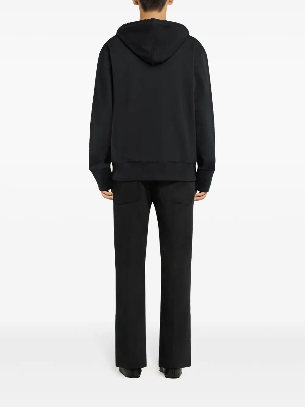 Courrèges Hoodie met knopen Zwart