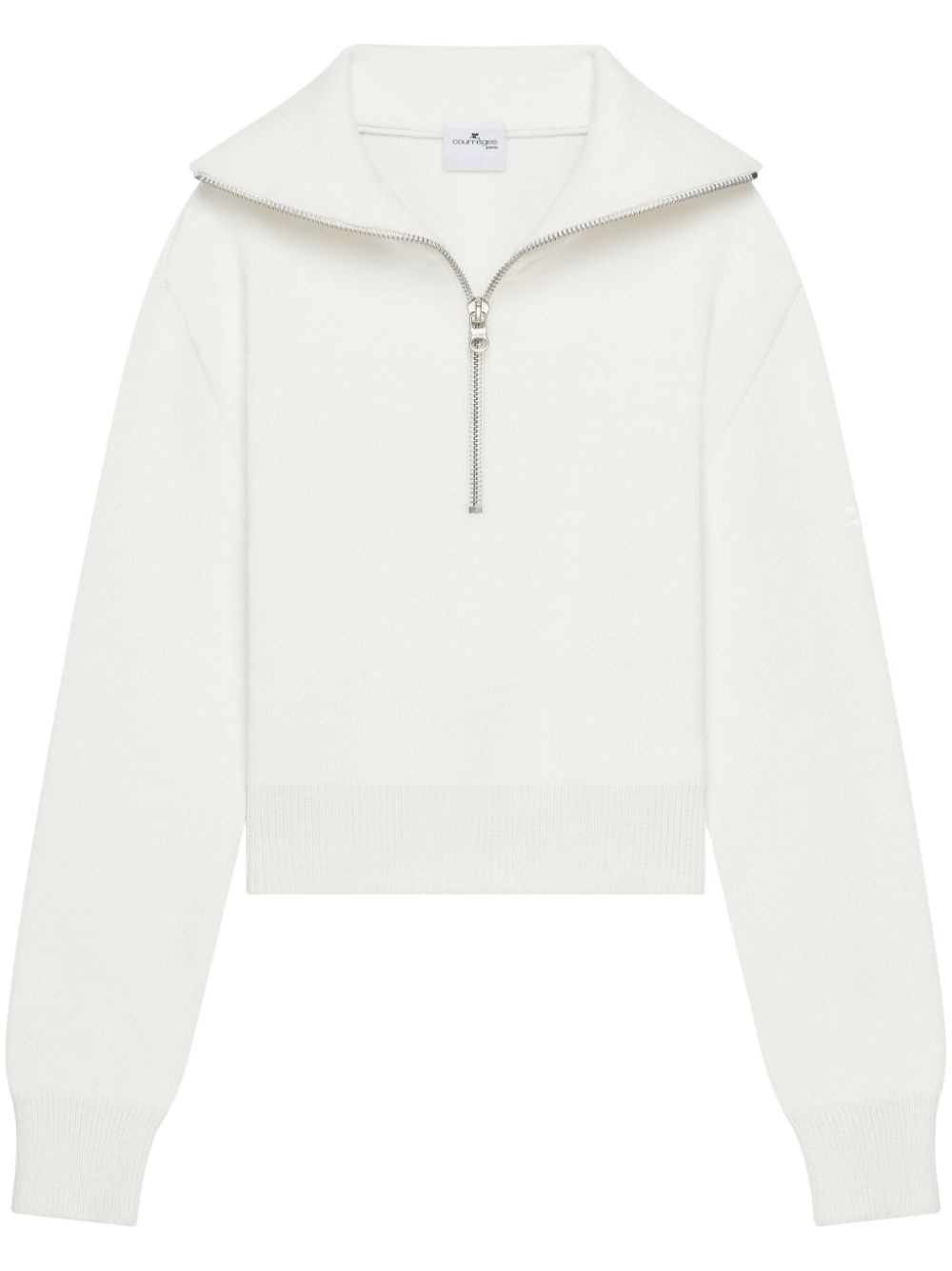 Courrèges Trucker jumper - White