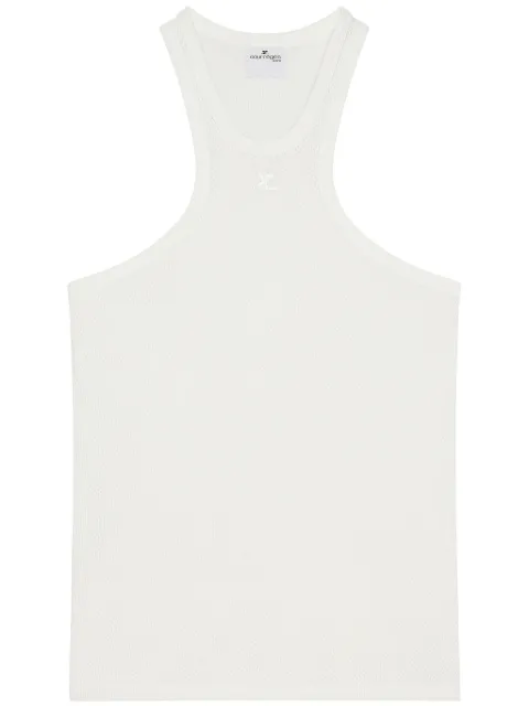 Courrèges mesh tank top