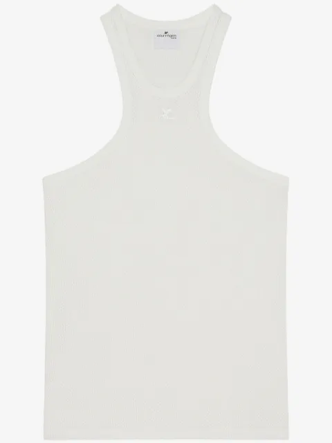 Courrèges mesh tank top
