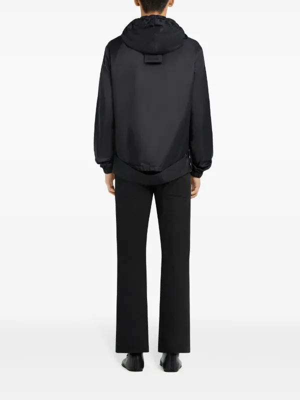 な*;様 courrèges ブラック ウィンドブレーカー Courrèges ウインドブレーカー | ブラック | FARFETCH JP