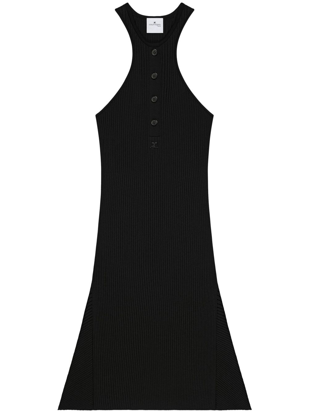 Courrèges Scuba mini dress – Black