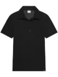 Courrèges mesh polo shirt - Black