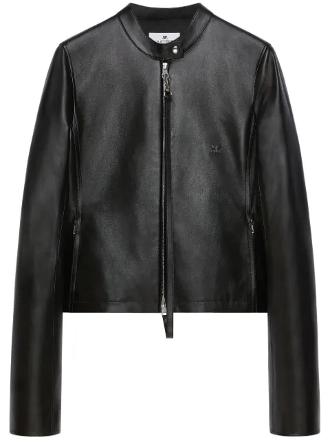 Courrèges leather jacket