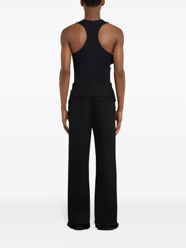 COURREGES>>>ダブルベルトデニムパンツ Courrèges ダブルベルト ジーンズ | ブルー | FARFETCH JP