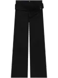 Courrèges double-belt jeans - Blue