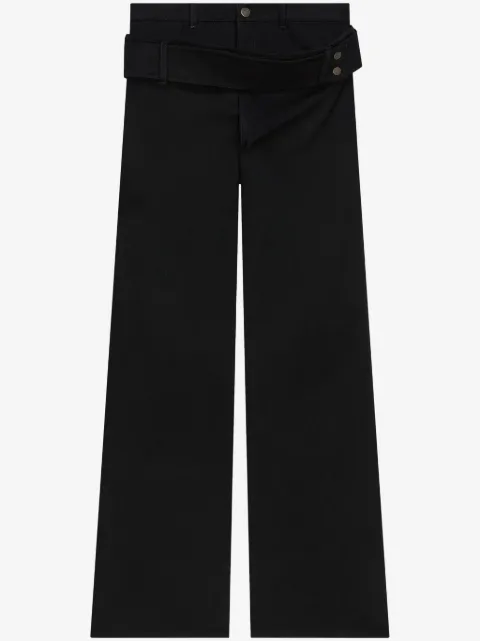 Courrèges double-belt jeans