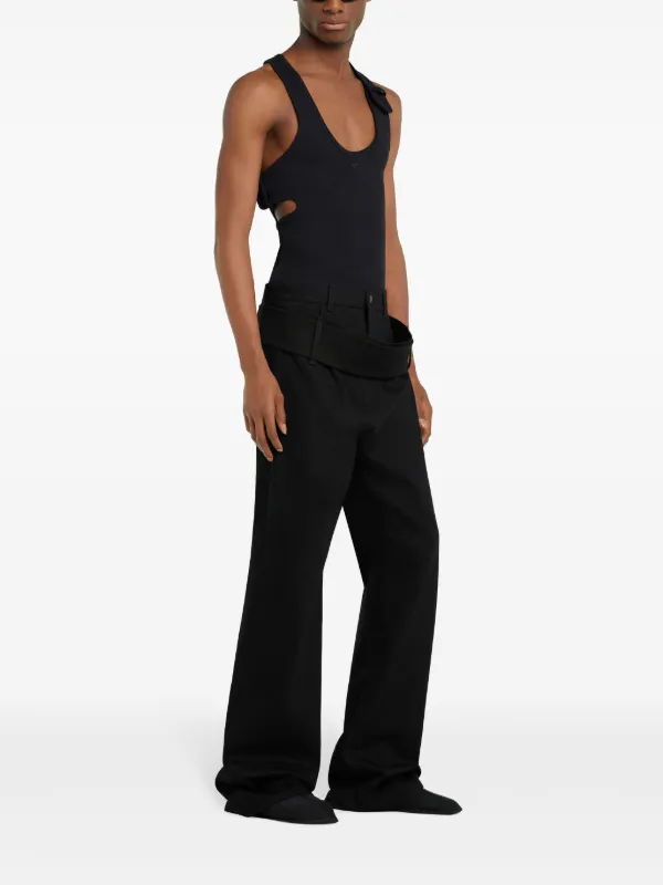 COURREGES＞＞＞ダブルベルトデニムパンツ Double Belt Denim Pants - SALE