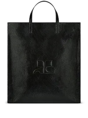 トートバッグ COURReGES Woman Tote bags Black 224GSA103CV0016 9999 20401975_52009985_322.jpg
