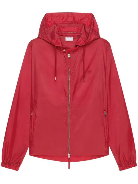 Courrèges hooded windbreaker