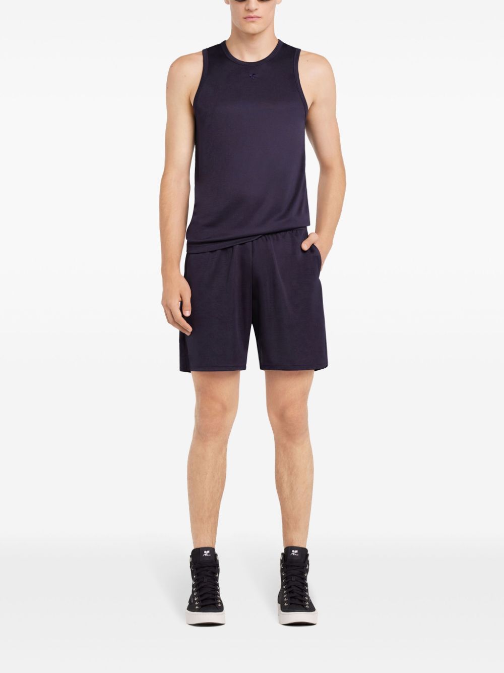 Courrèges Football tanktop - Blauw