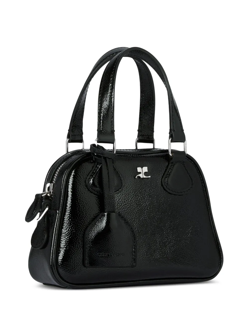 Courrèges AC Stud shopper Zwart