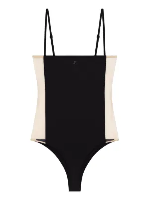 Courrèges Heritage 水着 | ブラック | FARFETCH JP