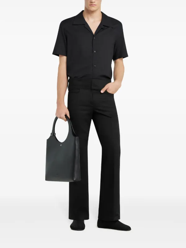 Courrèges short-sleeve Shirt | Black | FARFETCH UK