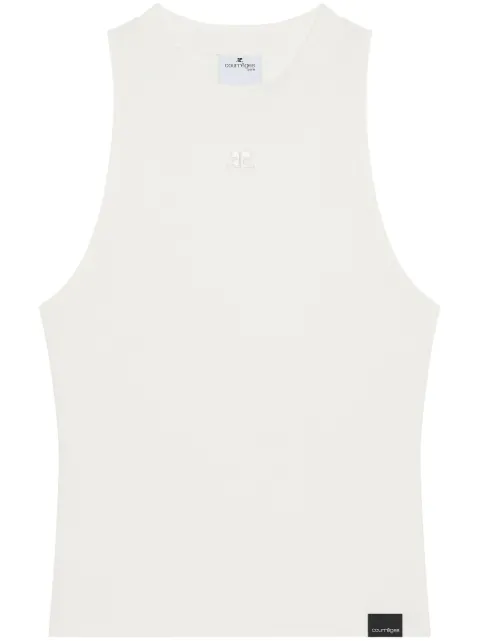 Courrèges تانك توب مجسم