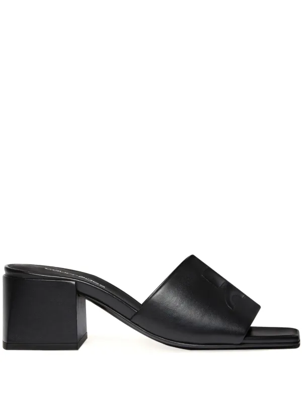 Courrèges Shadow ミュール | ブラック | FARFETCH JP