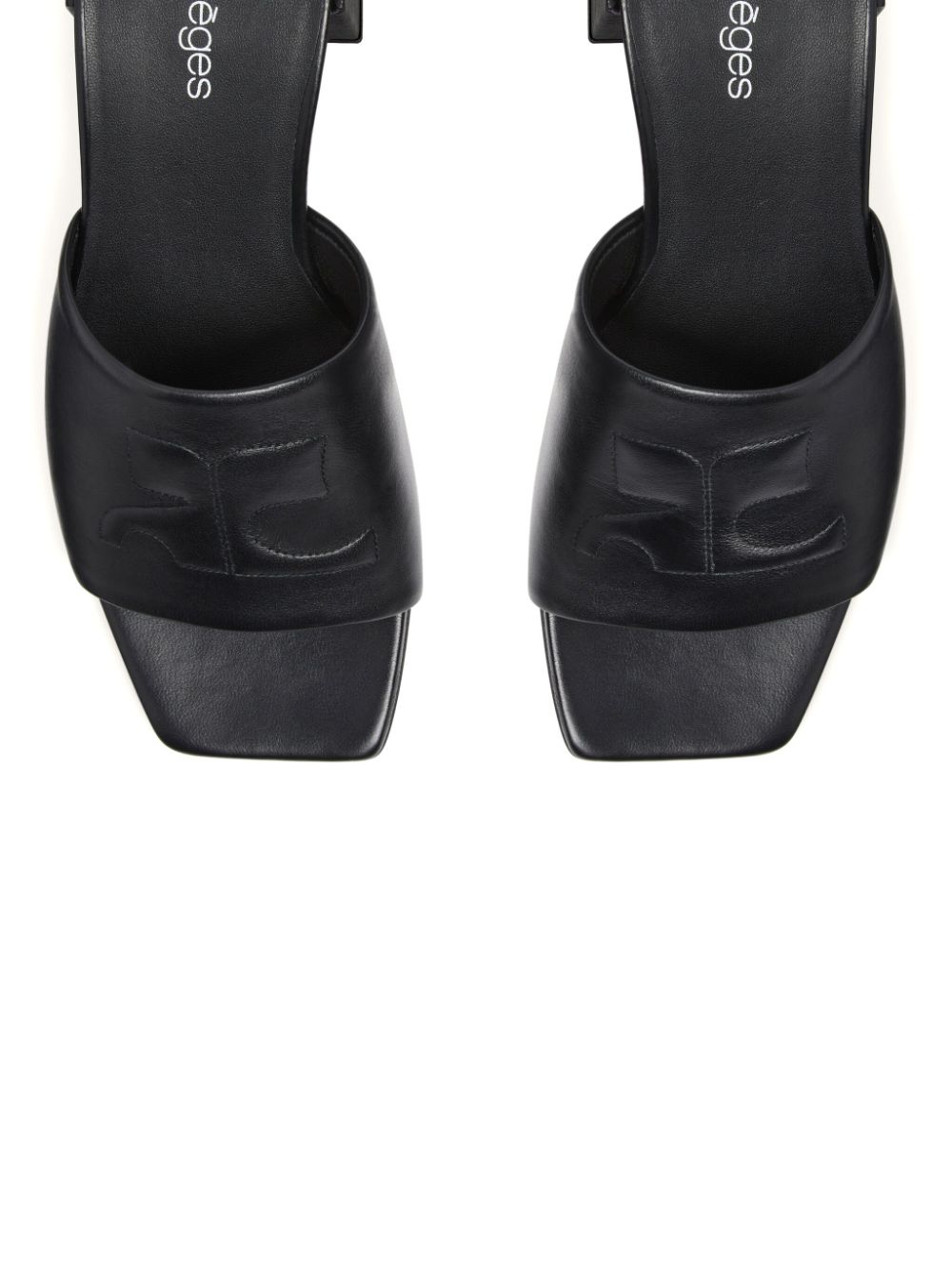 Courrèges Shadow mules Black