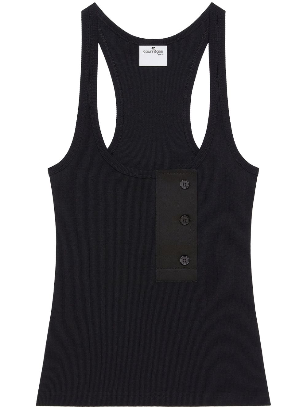 Courrèges Oblique 90's tank top