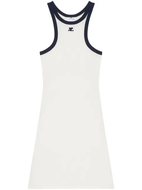 Courrèges cotton scuba dress