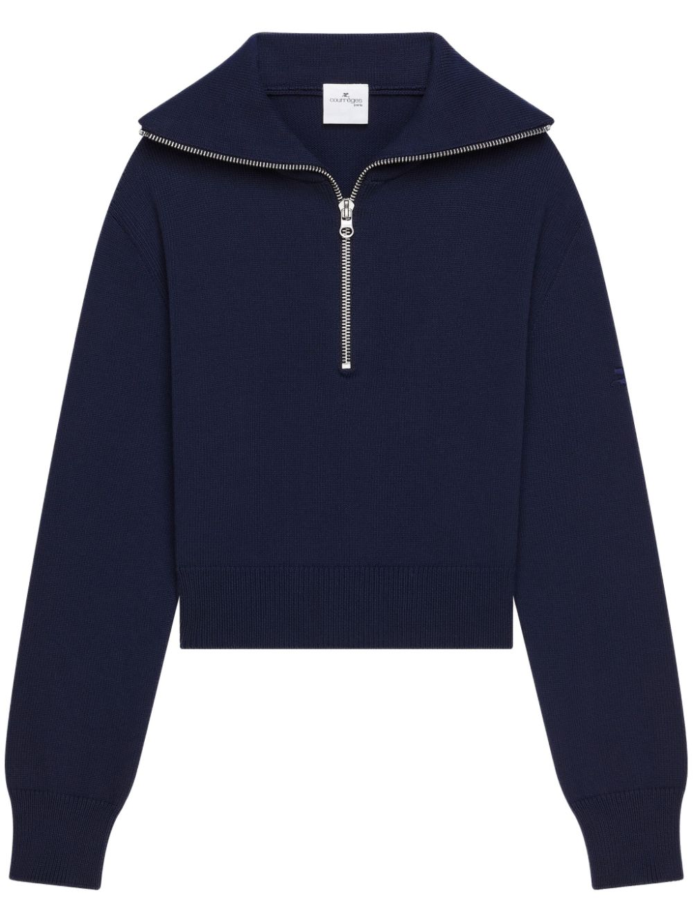 Courrèges Trucker jumper - Blue