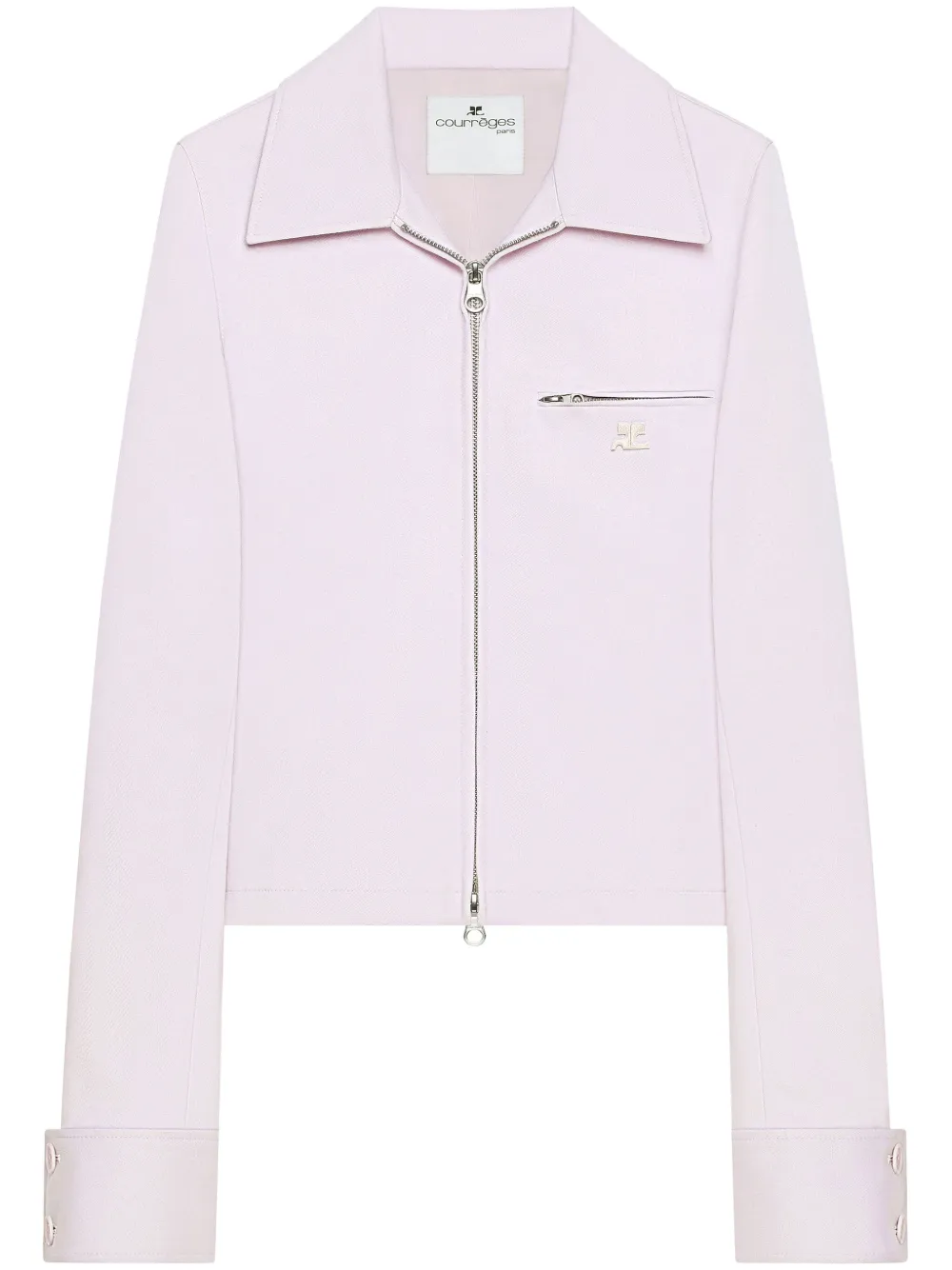 Courrèges Jack met rits Roze