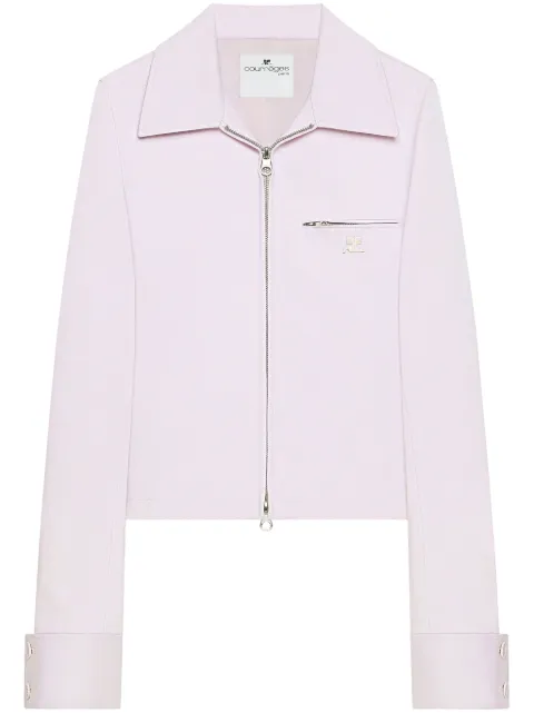 Courrèges جاكيت بسحاب