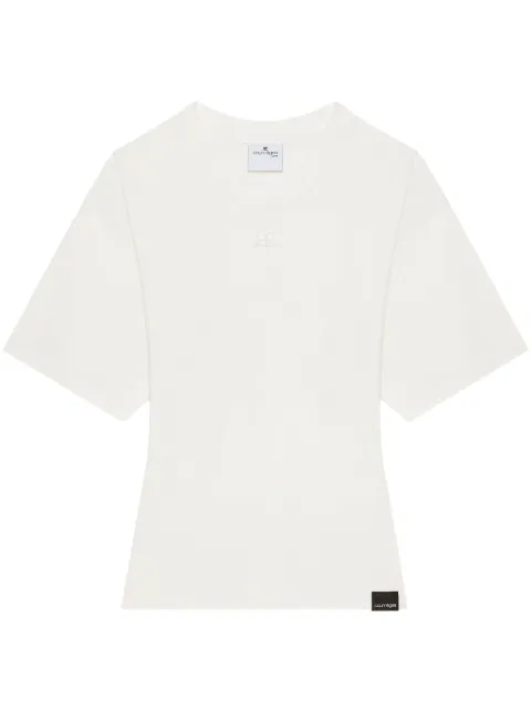 Courrèges appliqué T-shirt