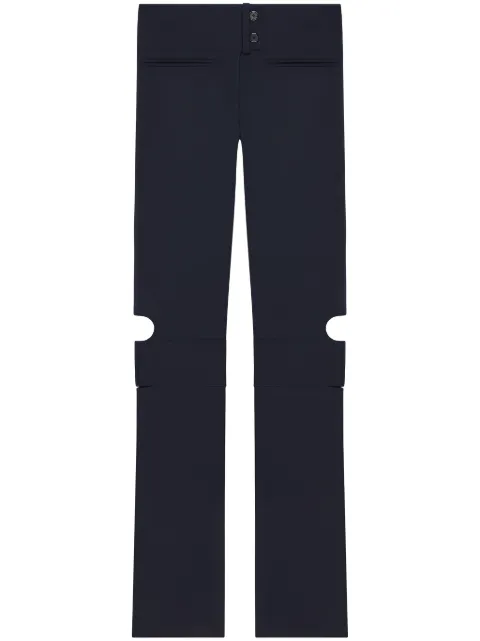 Courrèges double-buckle trousers