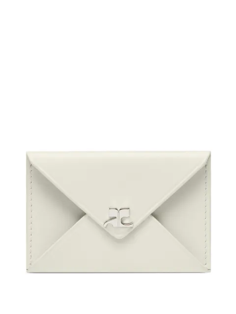 Courrèges leather card holder