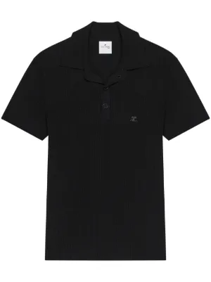 Givenchy logo-plaque Cotton Polo Shirt | Black | FARFETCH RO
