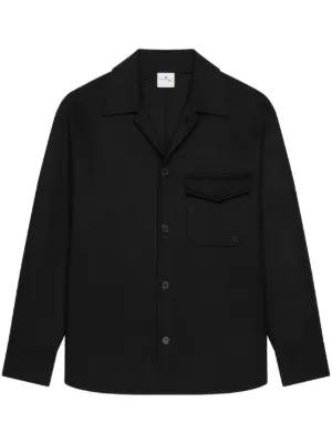 Prada リネンシャツ | ブラック | FARFETCH JP