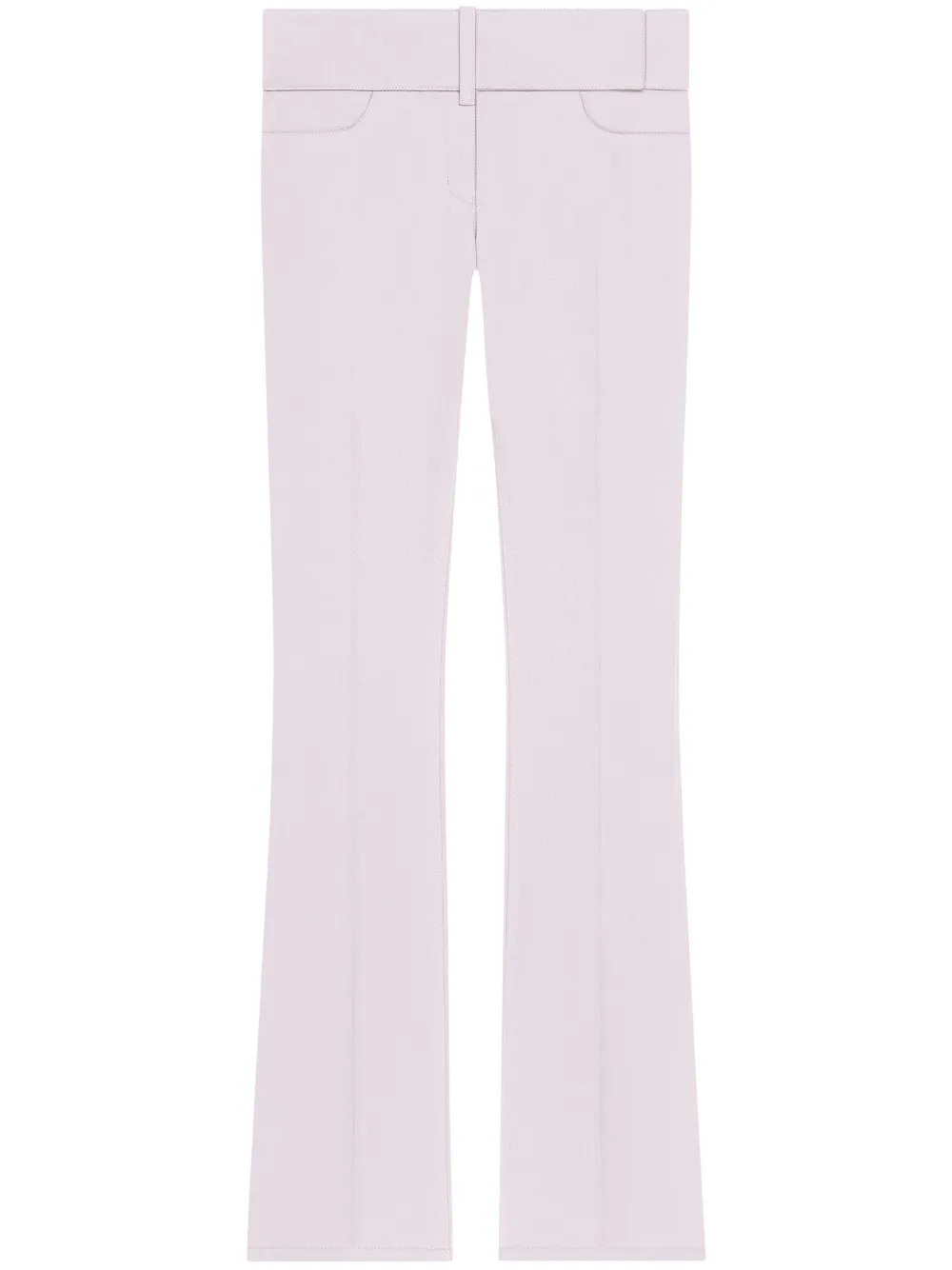 Courrèges Bootcut broek Roze