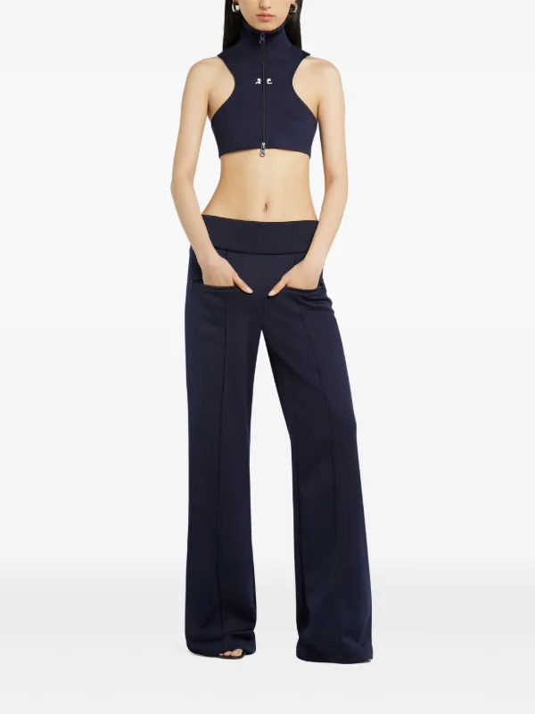 Courrèges Interlock Track Pants | Blue | FARFETCH