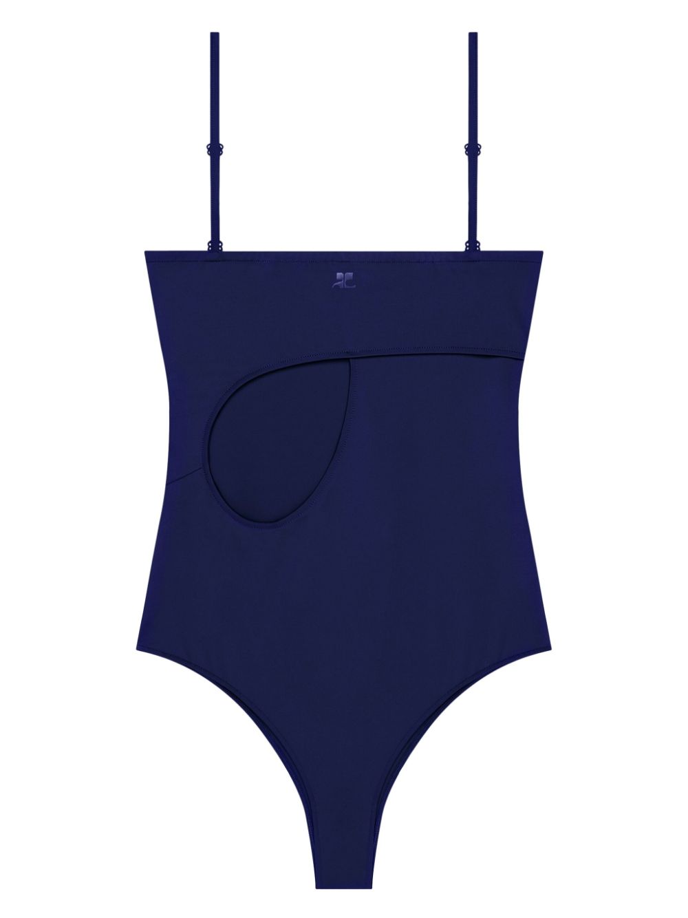 Courrèges Loop swimsuit - Blue