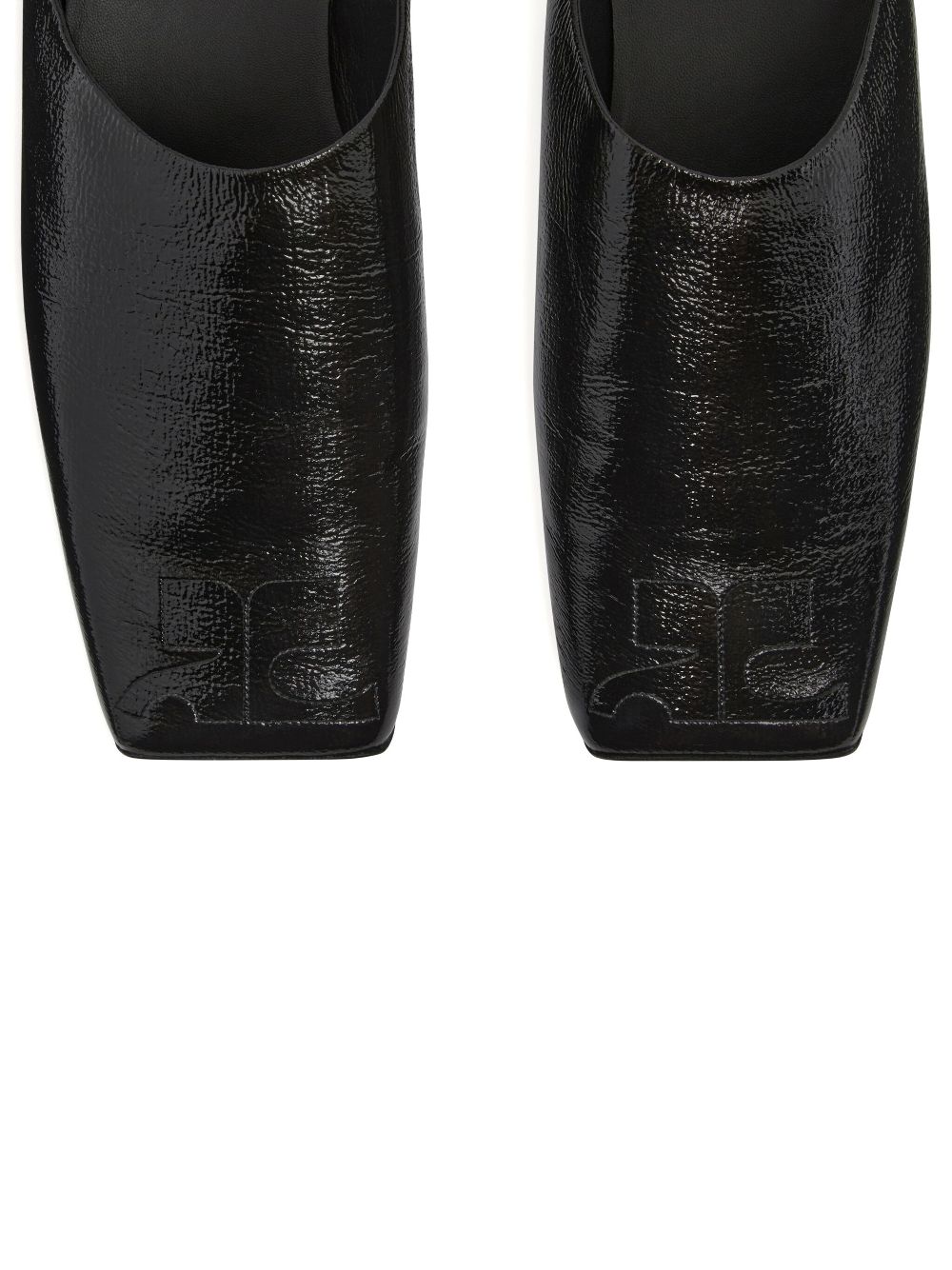 Courrèges Heritage mules Black