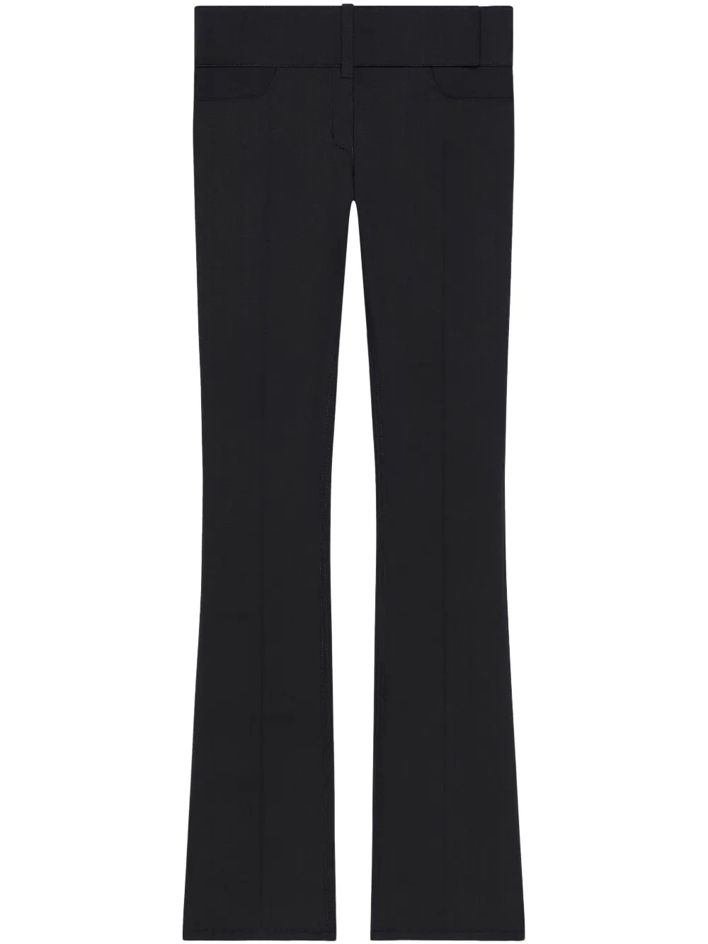 Courrèges Bootcut broek Zwart