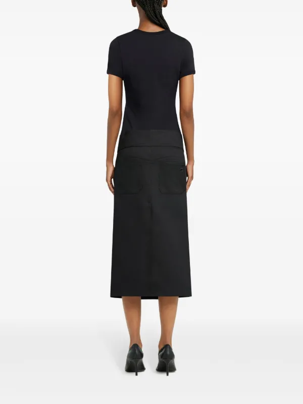 Courrèges Heritage T-shirt | Black | FARFETCH AZ