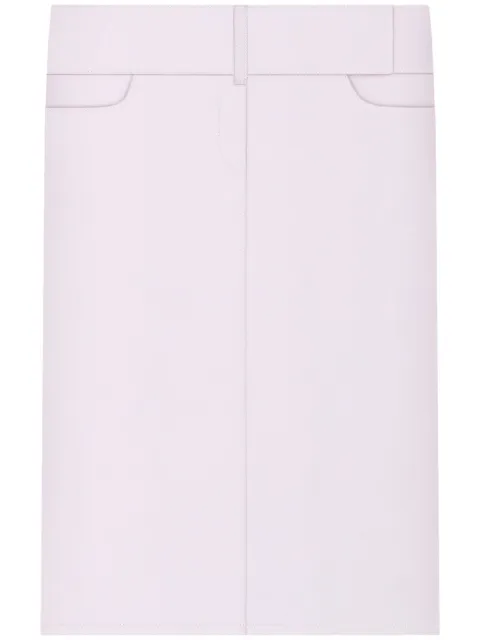 Courrèges تنورة ميدي بحزام