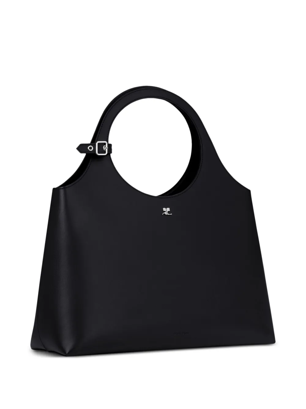 Shop Courrèges Large Holy Day Tote Bag In Black