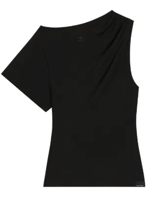 AMI Paris Sleeveless Top | Black | FARFETCH CA