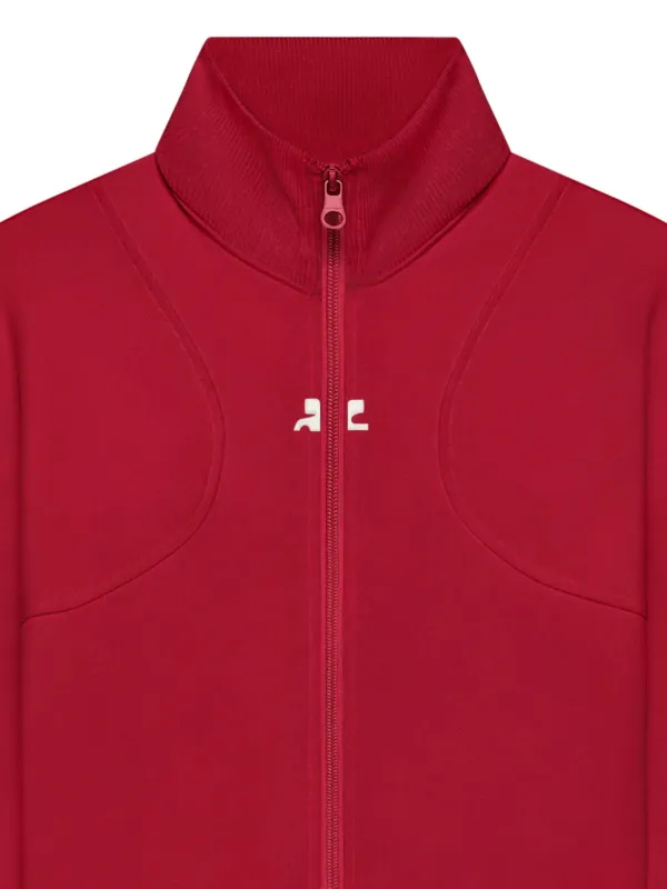 Courrèges Jaqueta Esportiva Com Zíper | Vermelho | FARFETCH BR