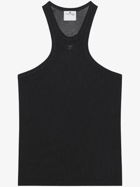 Courrèges mesh tank top