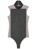 Courrèges Illusion bodysuit - Grey