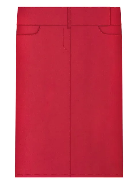Courrèges belted skirt