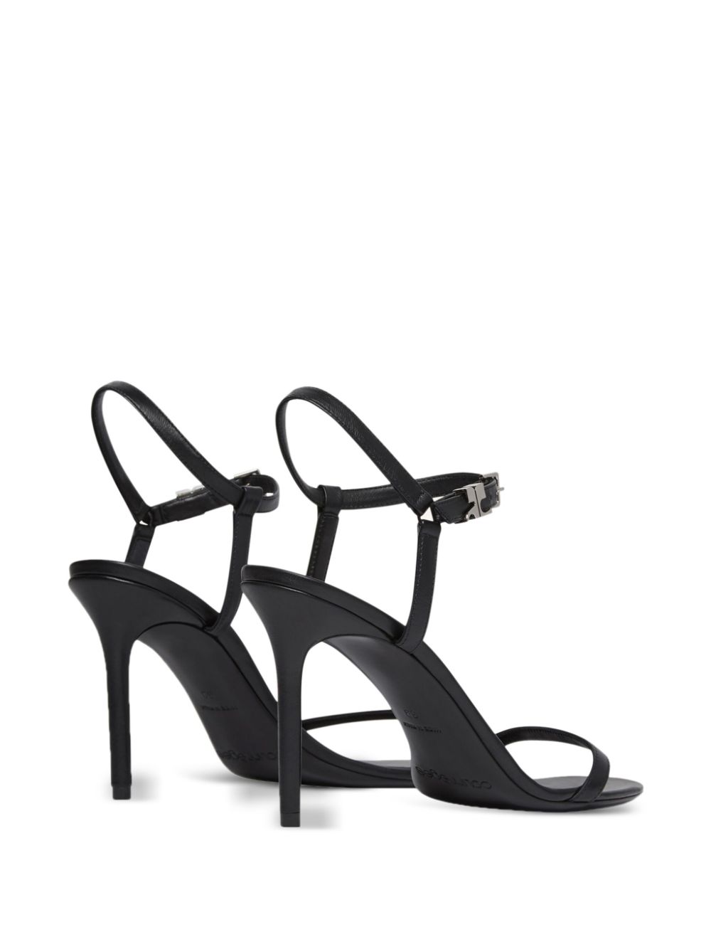 Courrèges AC sandals Black